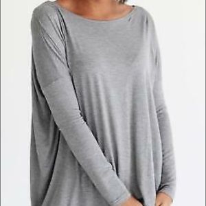 Grey Piko shirt long sleeve